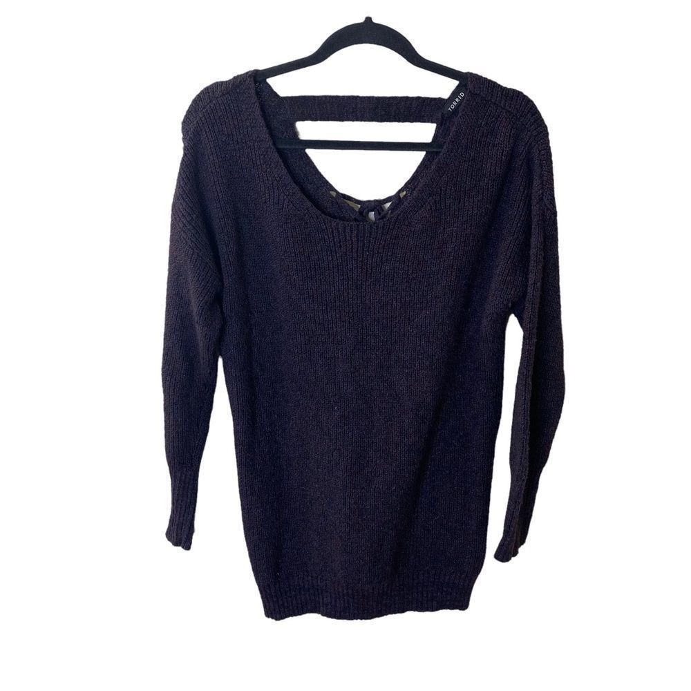 🎉Torrid Scoop neck Sweater Sz 1